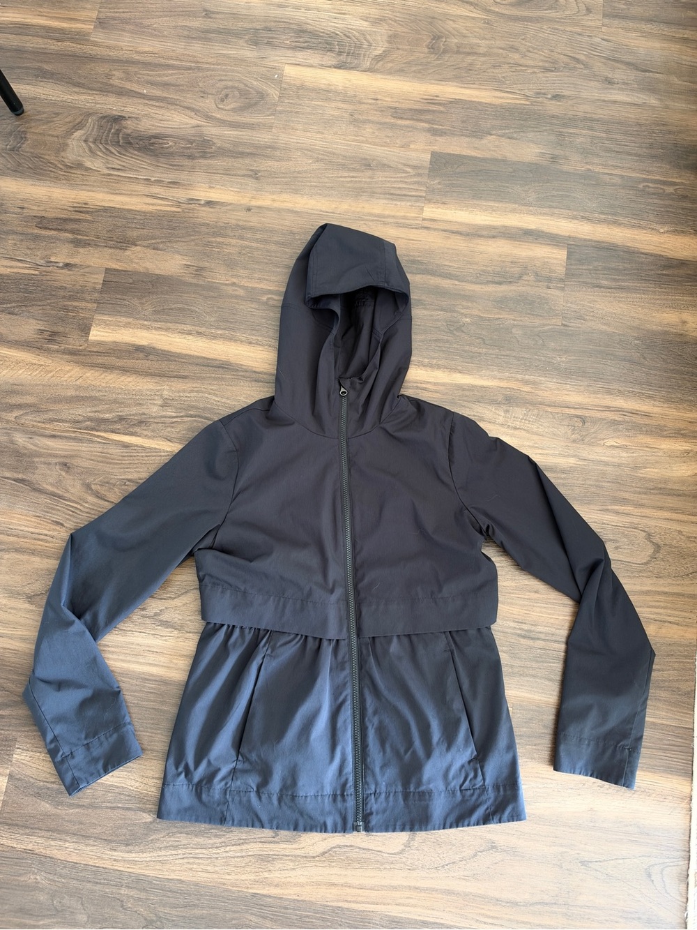 lululemon athletica Black Hooded Utility Jacket for Women